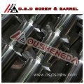 High speed extruder single screw and barrel for PE pipe extrusion